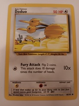 Pokemon 1999 Base Set Doduo 48 / 102 NM Single Trading Card - $9.99