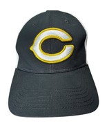 Chicago Bears Black White Mesh Snapback Trucker Hat with White/Yellow C ... - $12.30