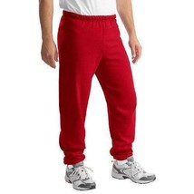 Russell Athletic Dri-Power Closed Bottom Sweatpants - Adult 2XL - True Red - £15.69 GBP