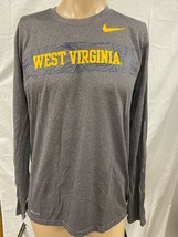 Nike West Virginia Men&#39;s Long Sleeve Shirt Asst Sizes New 943144 071 - £13.36 GBP