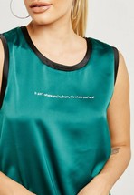 ADIDAS DH4605 Adibreak Tank Top Ain&#39;t Where You&#39;re From Where Youre At Green 2XS - £46.03 GBP