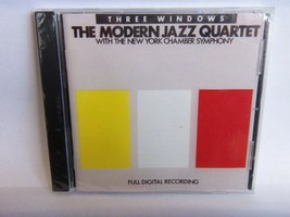 Cd The Modern Jazz Quartet W The New York Chamber Symphony Three Windows - £10.24 GBP