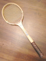 Castle Squirrel Handmade Tennis Racket Rare Wood Historical Not Found- Show O... - £61.75 GBP