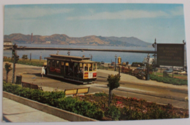 San Francisco Maritime State Historic Park Cable Car Photo Vintage Postcard - £4.63 GBP
