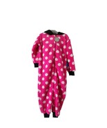 Disney Store Minnie Mouse Pink Hooded Blanket Sleeper Pajama Size 4 - $557.63 MXN