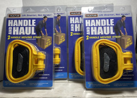 Handle and Haul 2 Handle  Moving Strap MULTUS  4 Pack New - $37.61