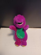 VTG Barney The Purple Dinosaur Plush 10&quot; Stuffed Animal Barney And Friends 90s - £10.78 GBP