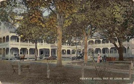 Pickwick Hotel Bay Bay St Louis Mississippi 1915 postcard - £6.18 GBP