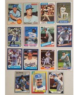 Los Angeles Dodgers Lot of 15 Baseball Cards 60&#39;s,70&#39;s,80&#39;s,90&#39;s Mike Ma... - £11.18 GBP