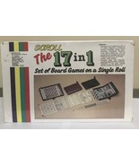 New Scroll 17 In 1 Board Game On A Single Roll 17 Games Total - $12.89 CAD