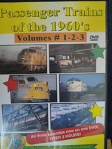 TRAIN VIDEO DVD &quot;PASSENGER TRAINS OF THE 1960&#39;S&quot; NH,L&amp;N,SOUTHERN,SEABOARD - $14.84