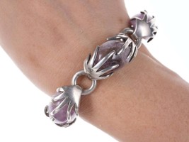 Vintage los castillo sterling amethyst bracelet oestate fresh austin 453545 thumb200