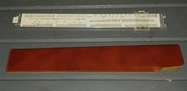 Vintage Pickett Model N902-T Simplex Trig Slide Rule With Leather Case  - $17.50