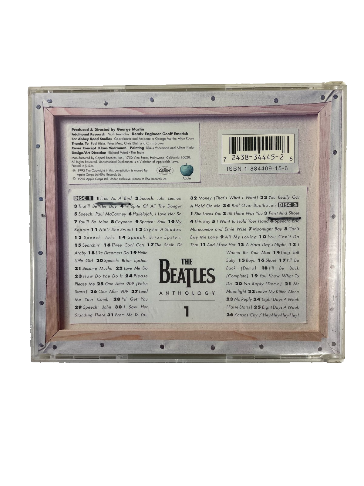 The  Beatles Anthology Free As A Bird We Were Four Guys That's All CD#37 Item image 6