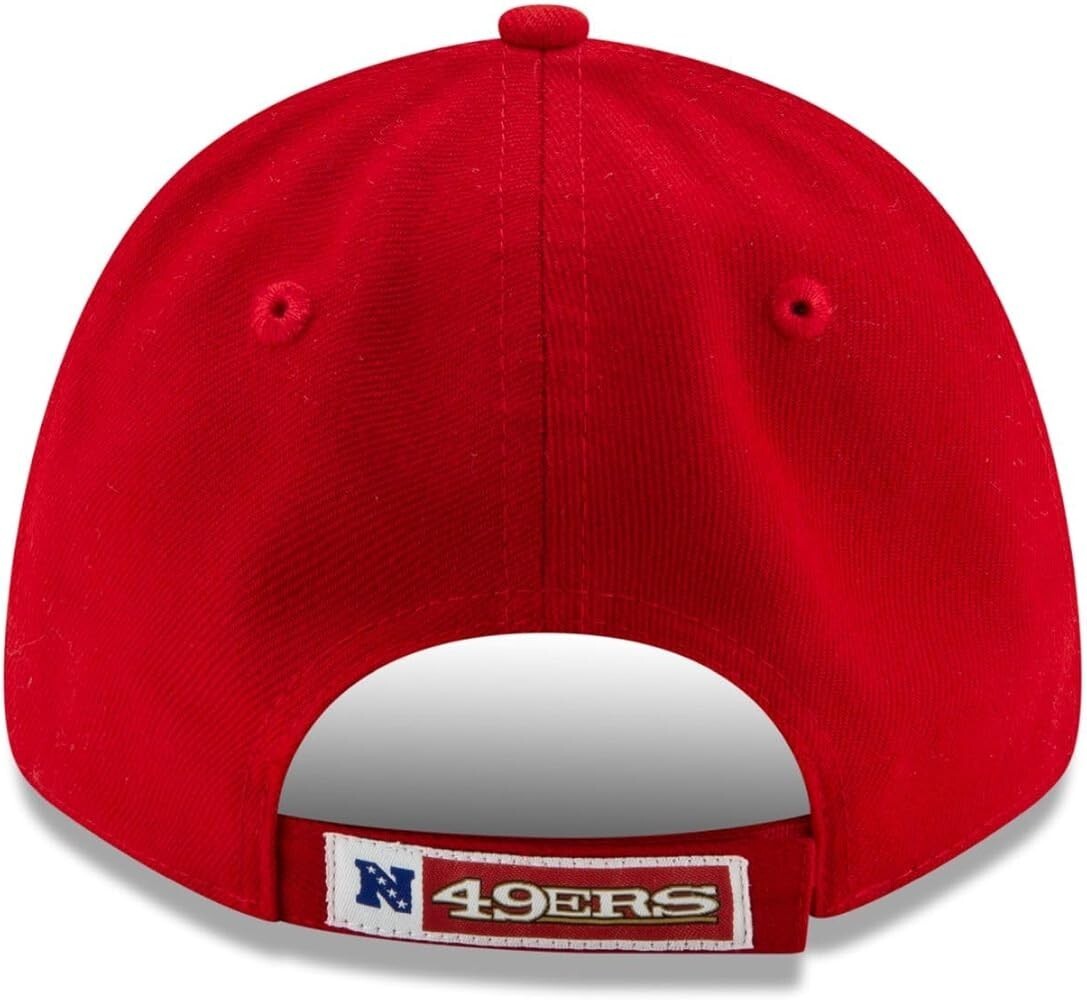 San Francisco 49Ers New Era 940 NFL The League Adjustable Cap Hat Snapback Red Item image 5