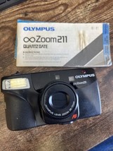 Olympus Infinity Zoom 211 Zoom 35mm Point Shoot Film Camera Working Inst... - $29.03