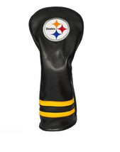 Pittsburgh Steelers Vintage Fairway Golf Club Head Cover Embroidered Logo - $28.71