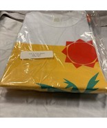 Avon VTG FUN N SUN Geometric BEACH T Shirt USA One Size Unisex Short  Sl... - $36.99