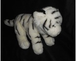 2010 GEOFFREY TOYS R US BLACK WHITE STRIPED TIGER STUFFED ANIMAL PLUSH T... - £26.70 GBP