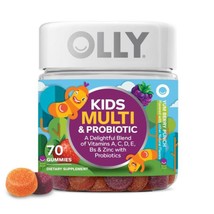 3/26 OLLY Kids Multivitamin &amp; Probiotic Gummy, Digestive Support, Vitami... - $16.78