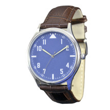 Nameless Big Number Watch Blue face 43 MM Watch for Men Free shipping Wo... - £35.96 GBP