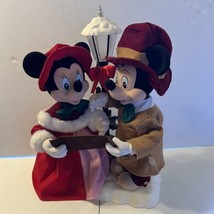 Disney Mickey Minnie Mouse Season Of Song 1997 Carolers Christmas Tested Working - £209.06 GBP