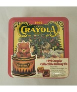Vintage CRAYOLA CRAYONS 1992 Collectors CHRISTMAS TIN   64 Crayons W/ Or... - £9.54 GBP