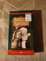Miracle On 34th Street VHS 2001 New Sealed Christmas Black &amp; White 97 Mi... - £8.58 GBP