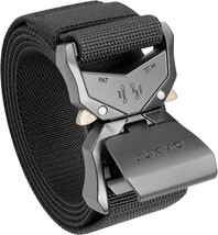 Jukmo Tactical Belt, Military Hiking Rigger 1.5&quot; Nylon Web Work Belt With Heavy - $44.92