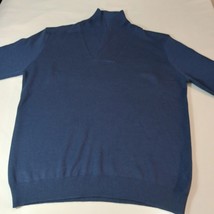 Mens Paulo Solari Modern Fit Men's 2XL Sweater VGUC Elbow Patches Shawl Collar image 11