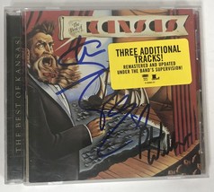 Kansas Signed Autographed &quot;The Best Of&quot; CD Compact Disc - COA Card - $83.99