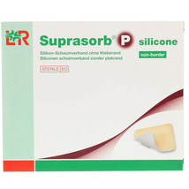 Suprasorb P Sensitive Non Border Silicone Dressing 15cm x 15cm x 10 - £65.55 GBP