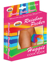 RAINBOW PECKER HUGGIE COCK SOCK HOTT PRODUCTS NOVELTY GAG GIFT - $206.22 MXN
