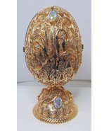 Russian Replica Golden Wire Cage With An Egg Inside-
show original title... - $305.43 CAD