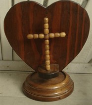 Nice Hand Crafted Wooden Sculpture, VERY GOOD CONDITION - £15.54 GBP