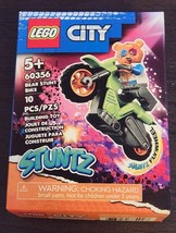 LEGO CITY: Bear Stunt Bike (60356) Ages 5+ Stuntz 10 Piece Building Toy - £11.56 GBP