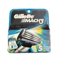 Gillette Mach 3 - Razor Replacement Cartridges - 5 Count - £6.10 GBP