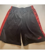 PUMA Shorts Kids Medium Black And Red - £7.85 GBP