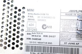 07-10 MINI COOPER AUDIO CD PLAYER Q2396 image 11
