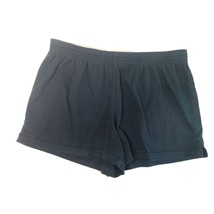 Champion Womens Medium Shorts Pull On Black Athletic Elastic Waist Sport... - $9.89