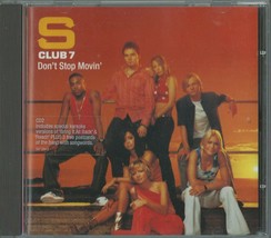 S Club 7 - Don&#39;t Stop Movin&#39; 2001 CD2 Rachel Stevens Hannah Spearritt Jo O&#39;meara - £11.14 GBP