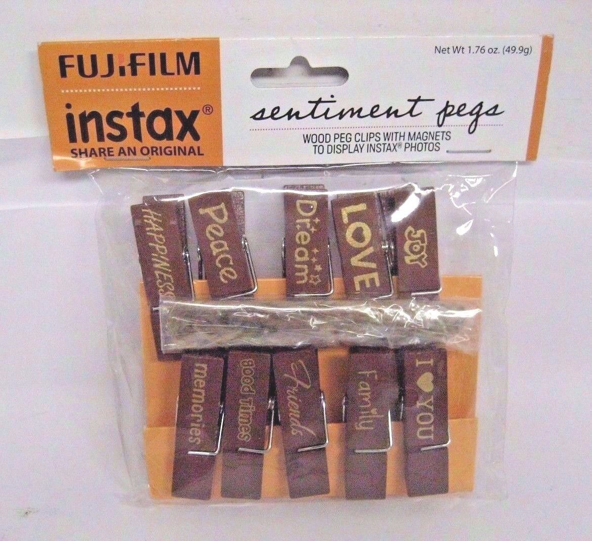 FUJIFILM Instax Sentiment Peg Clip 600015755 - $7.84