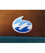 Authentic Little BILLABONG Sticker 1 1/2&quot; x 1 3/8&quot;  WAVE LOGO white with... - €0,83 EUR