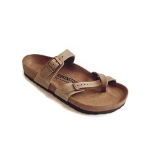 Birkenstock Mayari Oiled Leather Sandals EU 39 Womens 8 Tobacco Brown Regular - £95.72 GBP