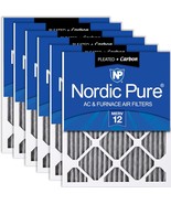 Nordic Pure 16X20X1 (15 1/2 X 19 1/2 X 3/4) Furnace Air Filters Merv 12 ... - $98.62 CAD
