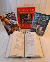 4 Volumes of The Frugal Gourmet starring Jeff Smith (Lot of 4 Hardcover Cookbook - £28.67 GBP