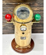Brass Magnetic Binnacle Compass with Clinometer Marine Instrument Made i... - £1,172.27 GBP