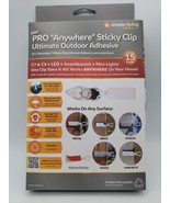 Box of 15 Max Pro Ultimate Outdoor Adhesive Light Clips - 15 Clips - €7,67 EUR