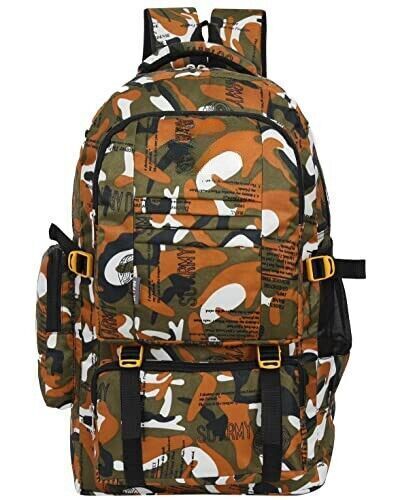 MOCHILA DE VIAJE DE 60L PARA DEPORTES AL AIRE LIBRE SENDERISMO BOLSA DE... - $30.81