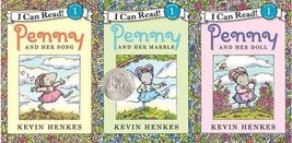 PENNY Series by Kevin Henkes LEVEL 1 PAPERBACKS Song/Doll/Marble Set Boo... - $15.51